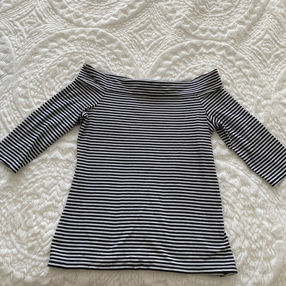 Loft off shoulder top